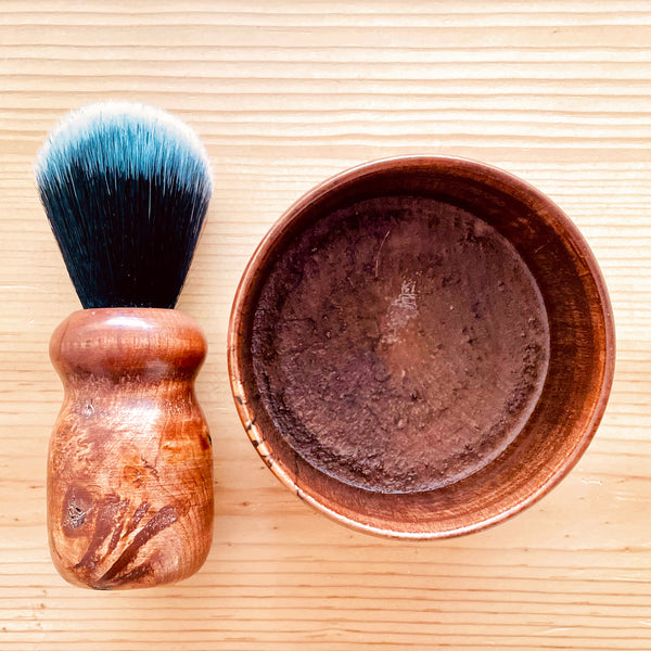 Shave Bowl & Brush Set