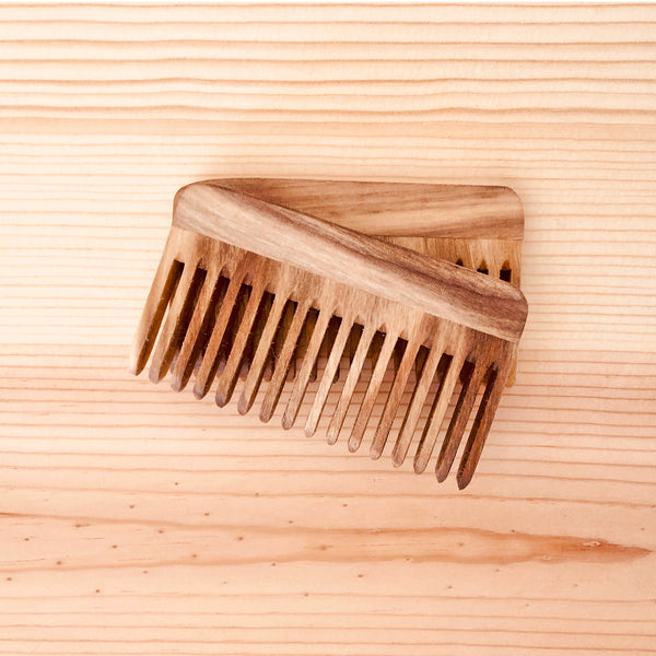 Wooden Pocket Beard Combs